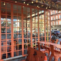 Seating outside