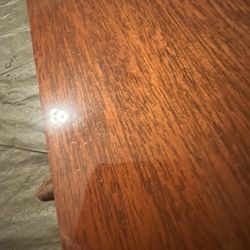 Ivy's Furniture and Repair - Vintage Kitchen Table Refinished and buffed out.