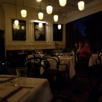 Supper - Beautiful dining room but opted for dining table outside on a beautiful breezy evening. Late Sunday night crowd. - New American Near Me - San Antonio, Texas Supper - Beautiful dining room but opted for dining table outside on a beautiful breezy evening. Late Sunday night crowd. - New American Near Me - San Antonio, Texas