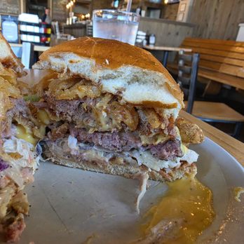 Bubba's Burgers And Bar - Shrek Burger - American Near Me - Traverse City, Michigan