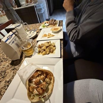 The Gyro Joint - Chicken gyro and lemon potatoes, hummus and pita - Greek Near Me - Pompano Beach, Florida The Gyro Joint - Chicken gyro and lemon potatoes, hummus and pita - Greek Near Me - Pompano Beach, Florida