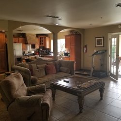 A Tender Touch Assisted Living Home - The TV / sitting / reading area.