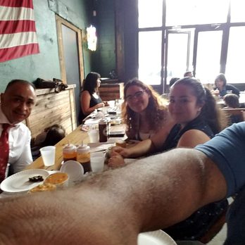 Hometown Bar-B-Que - My wife and family - Barbeque Near Me - Brooklyn, New York