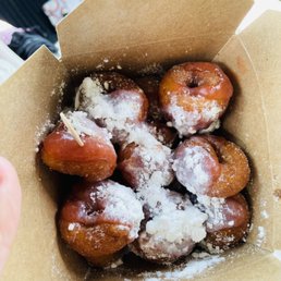 Fredericksburg Peach Glaze Mini-Donut