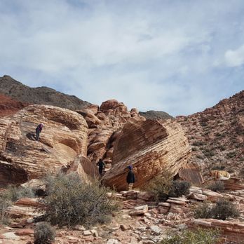 Kraft Mountain Loop - Along Hell Hill Trail. - Hiking Near Me - Las Vegas, Nevada