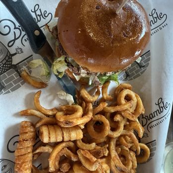 Shaky Jakes - Cheeseburger & curly fries - Chicken Wings Near Me - Broken Arrow, Oklahoma