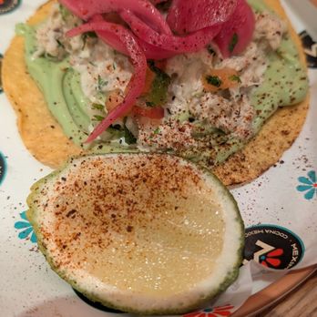 Meximodo - Crab tostada - Mexican Near Me - Jersey City, New Jersey