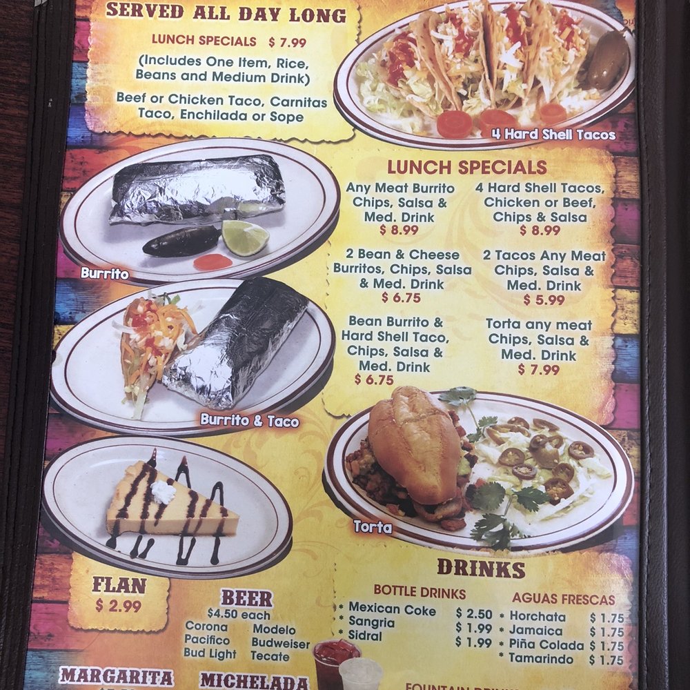 Mi Zacatecas - Menu as of 3/3/2022 - Mexican Near Me - Hawthorne, California Mi Zacatecas - Menu as of 3/3/2022 - Mexican Near Me - Hawthorne, California