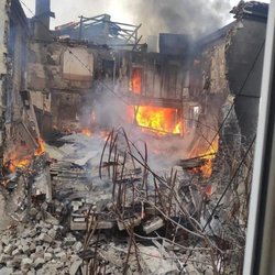 METRO - Destroyed house in Ukraine