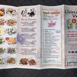 China Wok - Menu