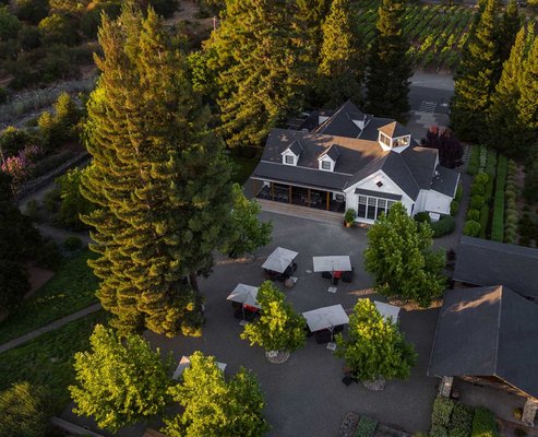 Photo of Paraduxx Winery - Napa, CA, US. Paraduxx Courtyard