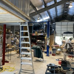 Freeman Electrical and Handyman Services - Running 300' of conduit and wire for interior building lighting for Customer in Porter, Tx