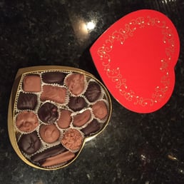 a heart shaped box of chocolates a heart shaped box of chocolates