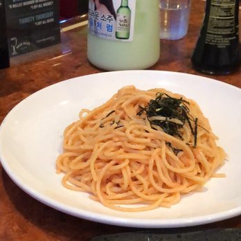 Back Alley Café - mentaiko pasta - Karaoke Near Me - Honolulu, Hawaii Back Alley Café - mentaiko pasta - Karaoke Near Me - Honolulu, Hawaii