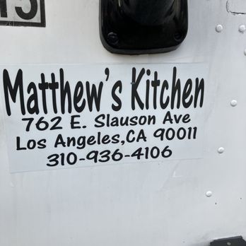 Matthews Kitchen Truck - Food Trucks Near Me - Los Angeles, California Matthews Kitchen Truck - Food Trucks Near Me - Los Angeles, California