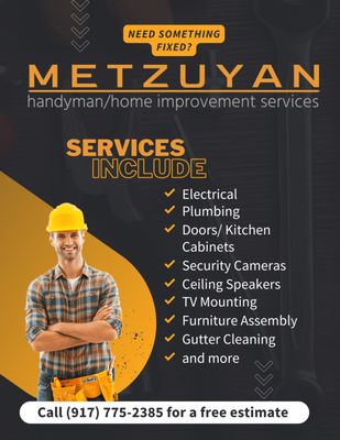 Metzuyan Handyman Logo