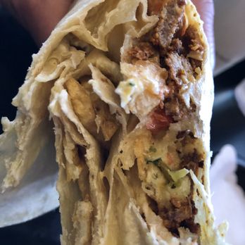 Lucha Libre - Inside California adobada burrito. - Mexican Near Me - San Diego, California Lucha Libre - Inside California adobada burrito. - Mexican Near Me - San Diego, California