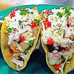 Corn Tortilla Shrimp Tacos