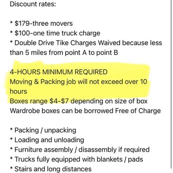 GXL Moving Services - He agreed a maximum amount and then ran my credit card for $3000 more and left items at the other house. - Movers Near Me