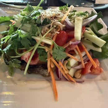 May Thai Kitchen - Grilled Rainbow Trout - Thai Near Me - Alameda, California May Thai Kitchen - Grilled Rainbow Trout - Thai Near Me - Alameda, California
