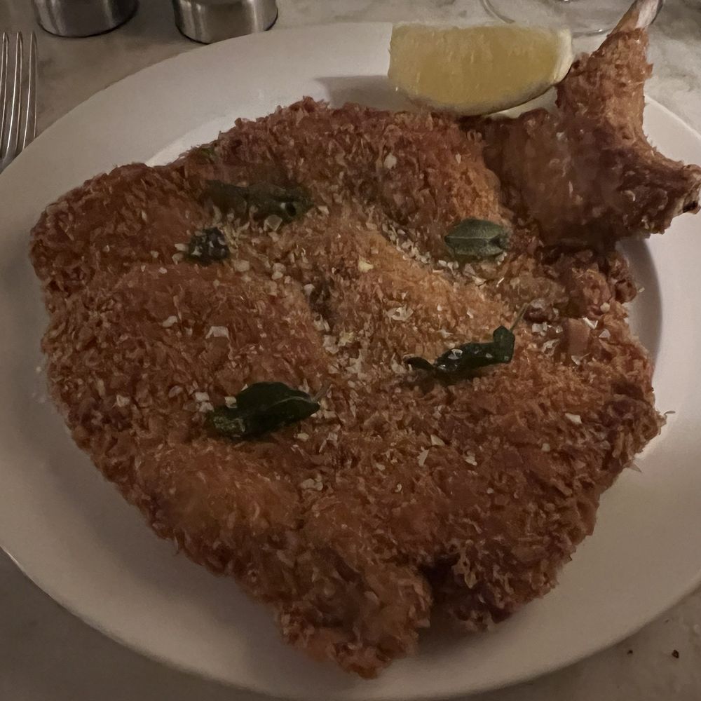 Cecconi's - Veal chop Milanese. Ugh. Awful. - Italian Near Me - Barcelona, B