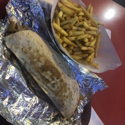 Döner Kebab - Kebab and fries