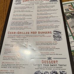 My Brother's Place - Menu 3