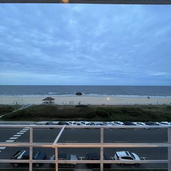 Spring Lake Beach - View from breaker hotel floor 4 of the beach - Beaches Near Me - Spring Lake, New Jersey