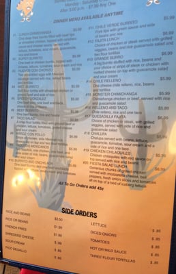 Menu photo 8 Fiesta Habanero's Mexican Grill Paulding, OH Menu photo 8 Fiesta Habanero's Mexican Grill Paulding, OH