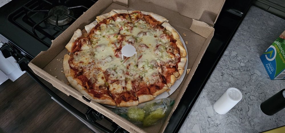 Una Pizza Jimmy's Logo