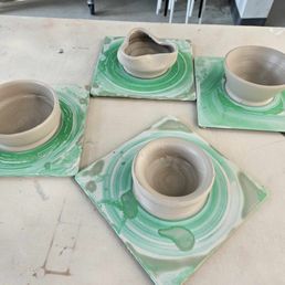 Our creations right off the wheel! Our creations right off the wheel!