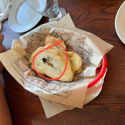 Las Vegas Cuban Cuisine - Black Spec of something found on top of the bread in a stack
