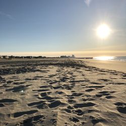 Terri Reese Yoga Instructor - The view at the end of the beach yoga class, at S. Washington Ave., Margate. Call or text to book a private or group beach yoga session!