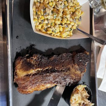 The Rusty Pig - Heavy Kevi's famous brisket, Elote, and apple slaw - Barbeque Near Me - Geneva, New York