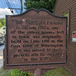 The Norton House Historical Marker - The Norton House Historical Marker, Wilmington VT