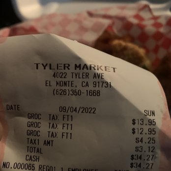 Cajun Shrimps Inn - Receipt - Cajun/Creole Near Me - El Monte, California Cajun Shrimps Inn - Receipt - Cajun/Creole Near Me - El Monte, California