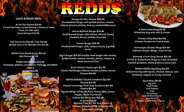 Menu photo 7 REDDS Houston, TX