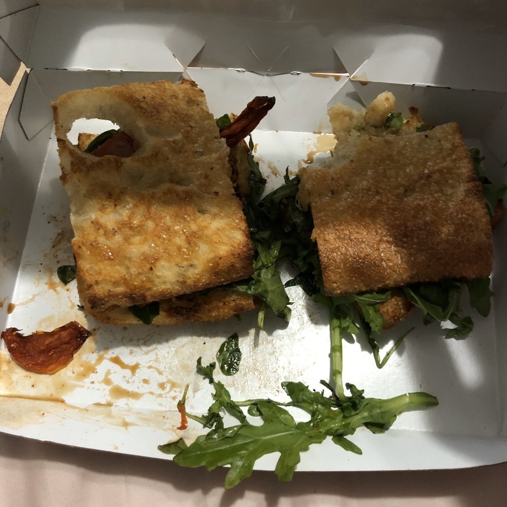 Panera Bread - Ordered a caprese sandwich which had no mozzarella seriously for the price I expected more - Sandwiches Near Me - Rego Park, New York Panera Bread - Ordered a caprese sandwich which had no mozzarella seriously for the price I expected more - Sandwiches Near Me - Rego Park, New York
