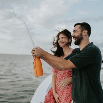 Livin Charters - Champagne pops, glasses clink, and laughter fills the air--cheers to sun, sea, and unforgettable moments aboard Livin Charters. - Boat Charters Near Me - Nokomis, Florida Livin Charters - Champagne pops, glasses clink, and laughter fills the air--cheers to sun, sea, and unforgettable moments aboard Livin Charters. - Boat Charters Near Me - Nokomis, Florida