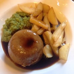 King William IV - Seriously awesome suet pie. Contained entire cow.