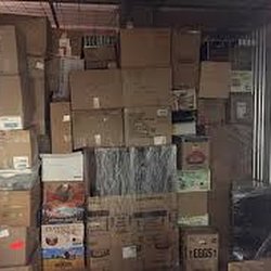 Attentive Transitions - Storage Unit Clear out- Before