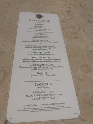 Menu photo 5 Cantina Laredo Jacksonville, FL