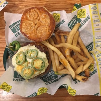 Quaker Steak & Lube - Ghost pepper burger - Chicken Wings Near Me - Austintown, Ohio Quaker Steak & Lube - Ghost pepper burger - Chicken Wings Near Me - Austintown, Ohio