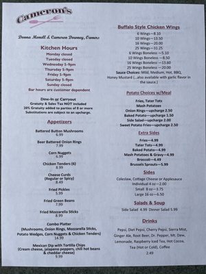 Cameron's Restaurant by null