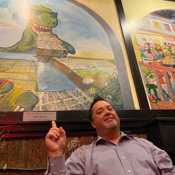 Dinosaur Bar-B-Que - Me in the restaurant - Barbeque Near Me - Syracuse, New York