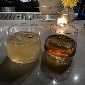 Root & Flower - Desert Solitaire Autumn mezcal drink - Wine Bars Near Me - Vail, Colorado Root & Flower - Desert Solitaire Autumn mezcal drink - Wine Bars Near Me - Vail, Colorado
