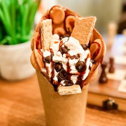 Tea Town - S'mores wafflepuff