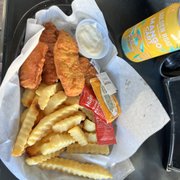 Photo of Sports Page - Mountain View, CA, United States. Chicken tenders and fries for lunch. Yum!