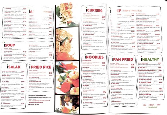 Menu photo 2 IThai Restaurant Guilford, CT