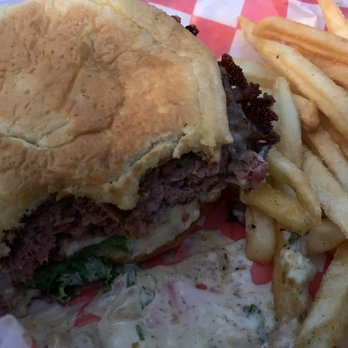Wyatt's Twisted Americana - Magical Bleu Shroom Burger - Burgers Near Me - Eagan, Minnesota Wyatt's Twisted Americana - Magical Bleu Shroom Burger - Burgers Near Me - Eagan, Minnesota
